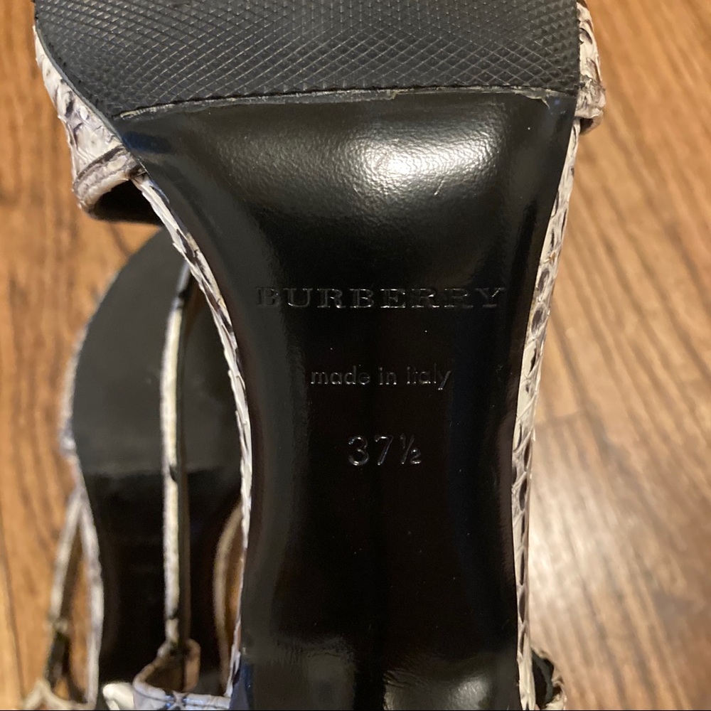 Burberry Python Stilettos - image 6